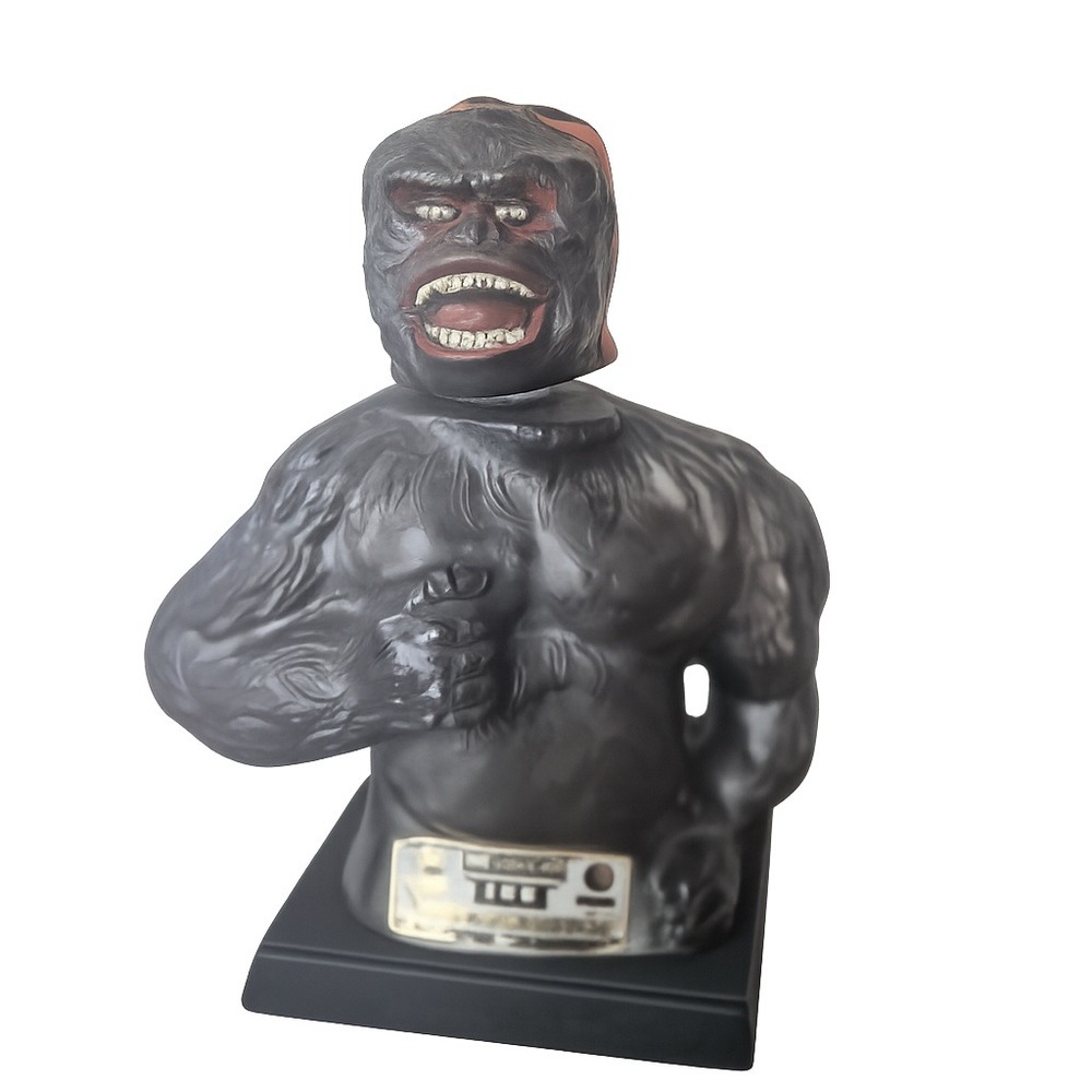 Jim Beam King Kong 1976 Movie Commemorative Regal China Whiskey Decanter Empty